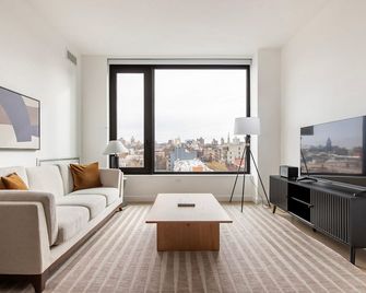 Blueground | Gowanus, rooftop pool, nr Prospect Park - Nueva York - Sala de estar