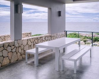 Bayhouse - Modern Beachfront Villa, Pool, 180º Ocean Views, 3br, 3.5ba - Virgin Gorda - Balcony