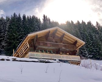 Swiss Chalet with Hot Tub - Chalet Des Sources - Ormont-Dessus - Bâtiment