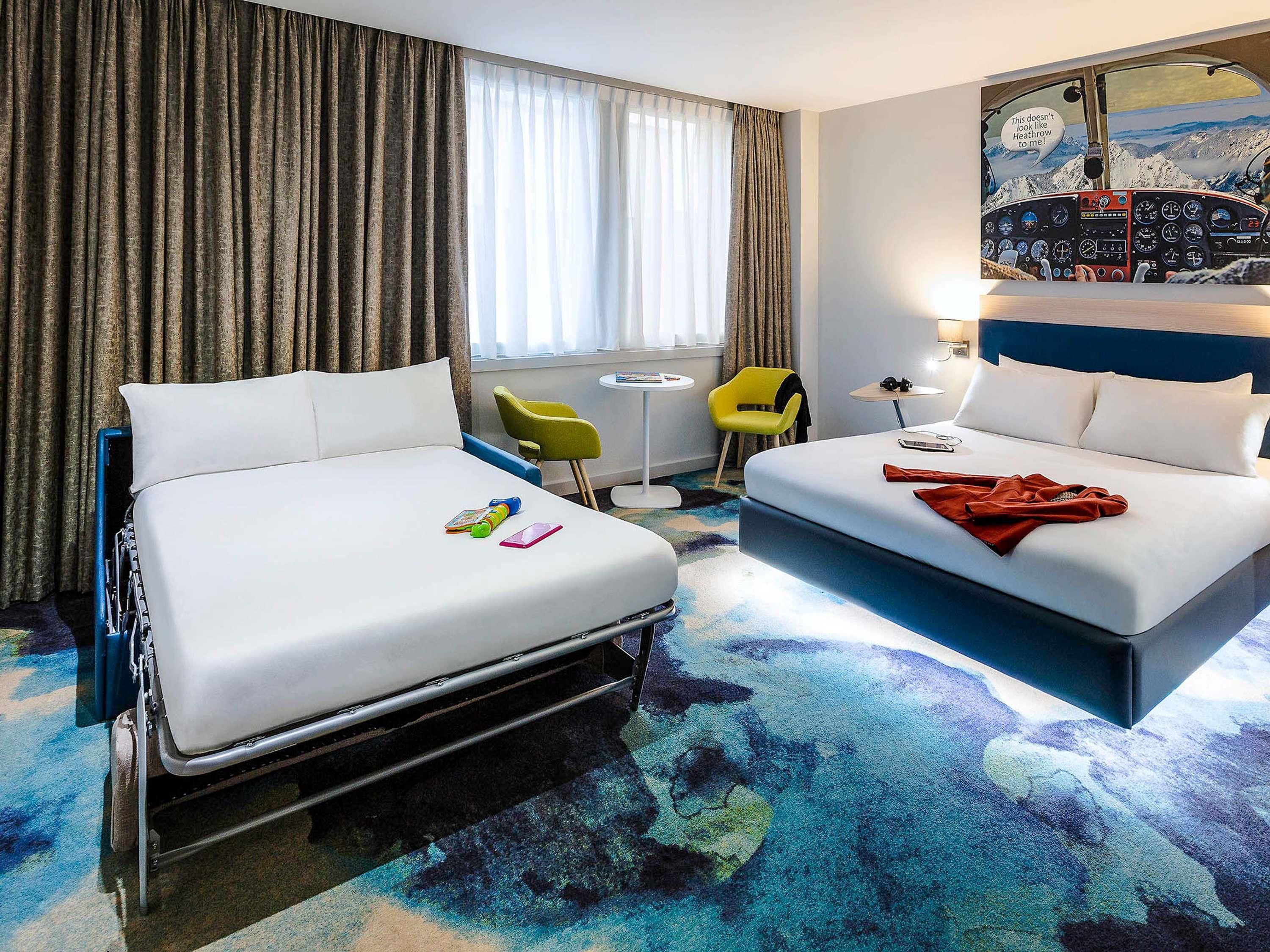 ibis Styles London Heathrow Airport - Hayes - Bedroom