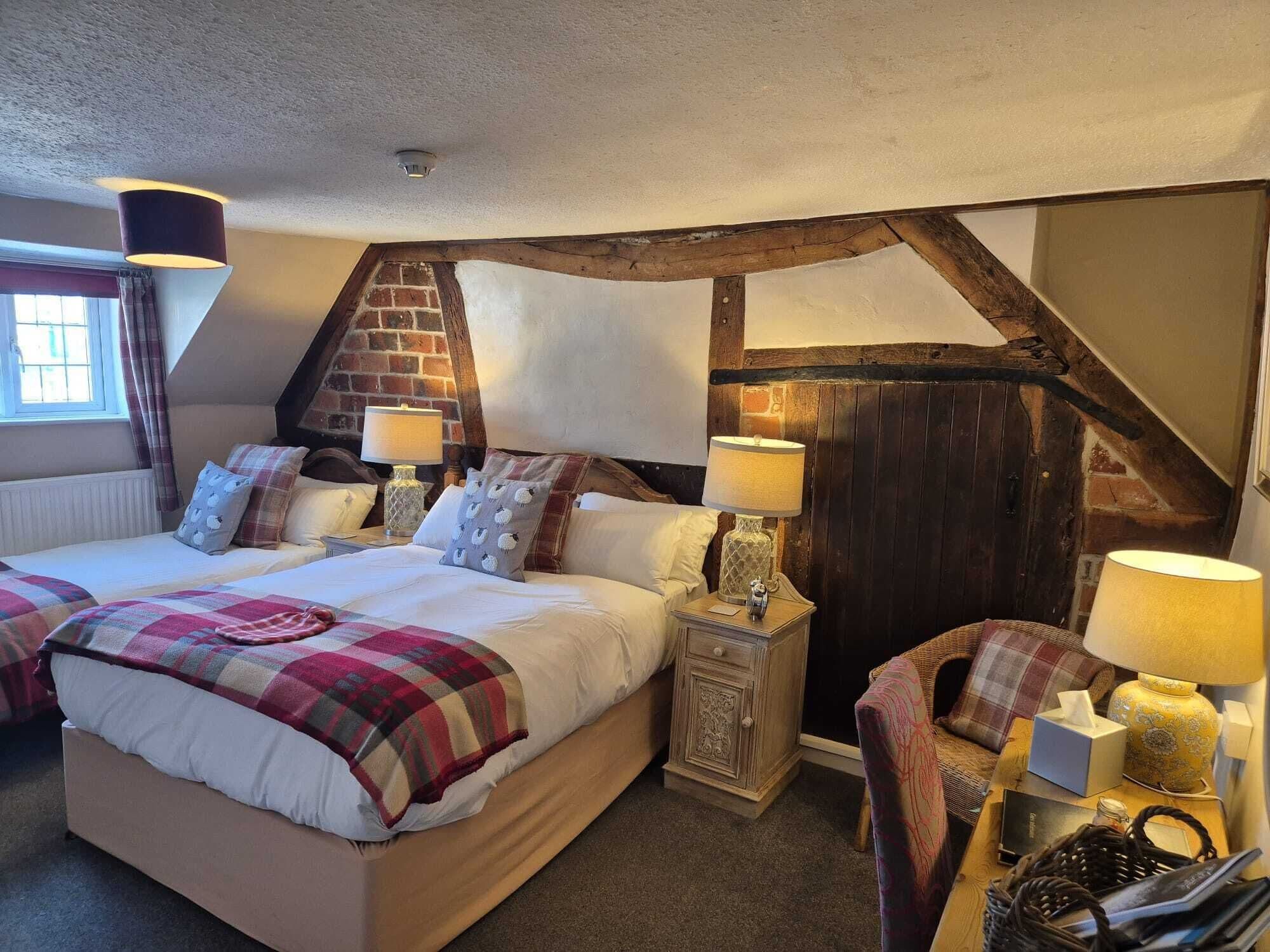 The Three Cups Inn - Stockbridge - Chambre