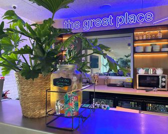 greet hotel Castets Coeur des Landes - Castets - Бар