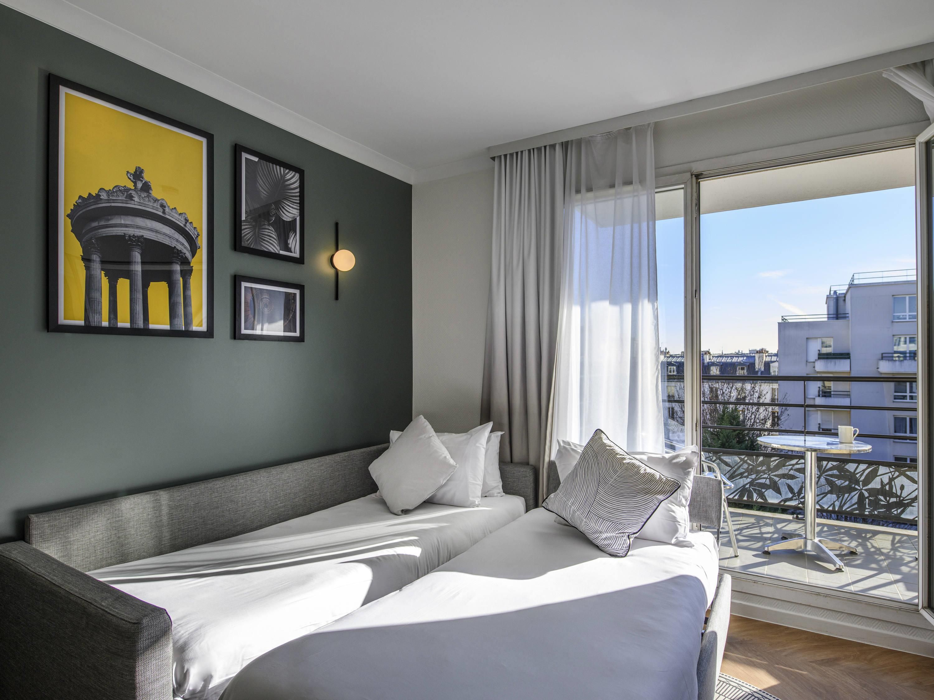 Aparthotel Adagio Paris Buttes-Chaumont - Paris - Chambre