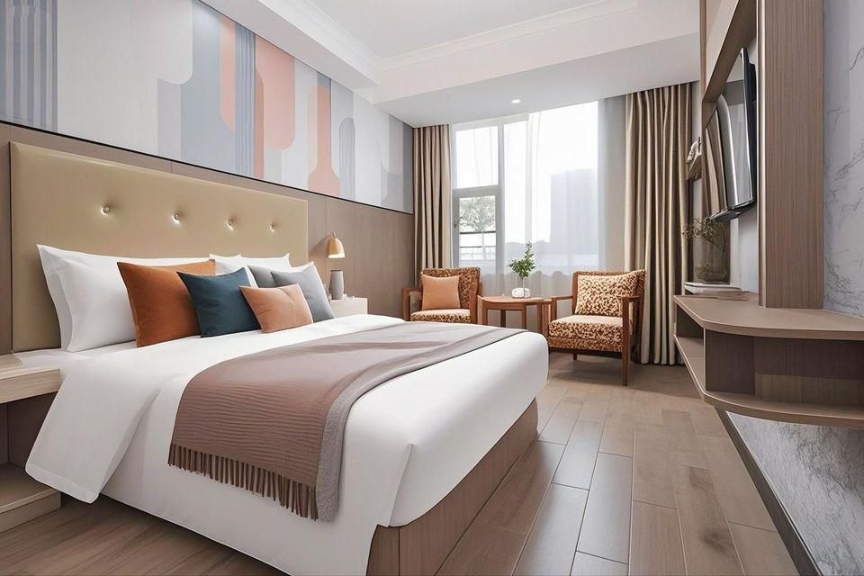 Ai Ma Hotel - تشانغشا - غرفة نوم