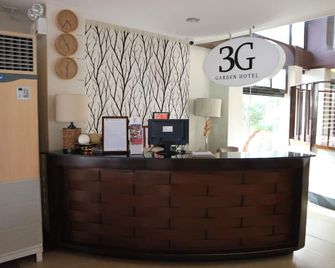 3G Garden Hotel - General Santos - Recepción