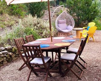 House with heated swimming pool in a peaceful setting not overlooked - Olargues - Patio