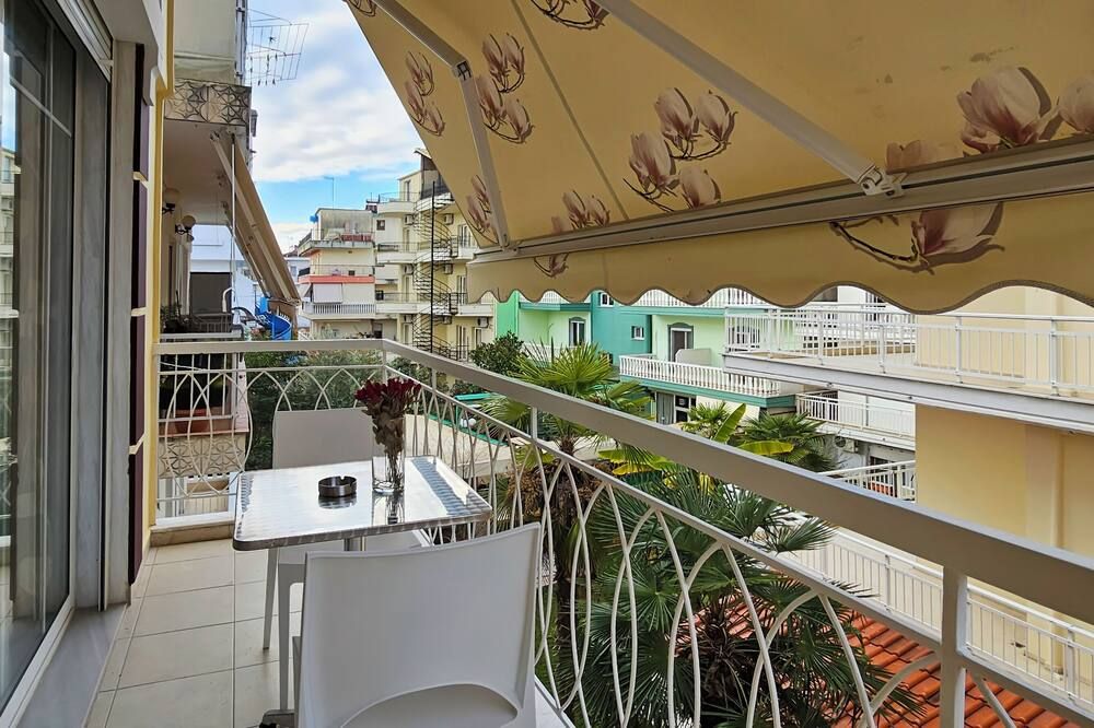 Chariclia Hotel - Paralia - מרפסת