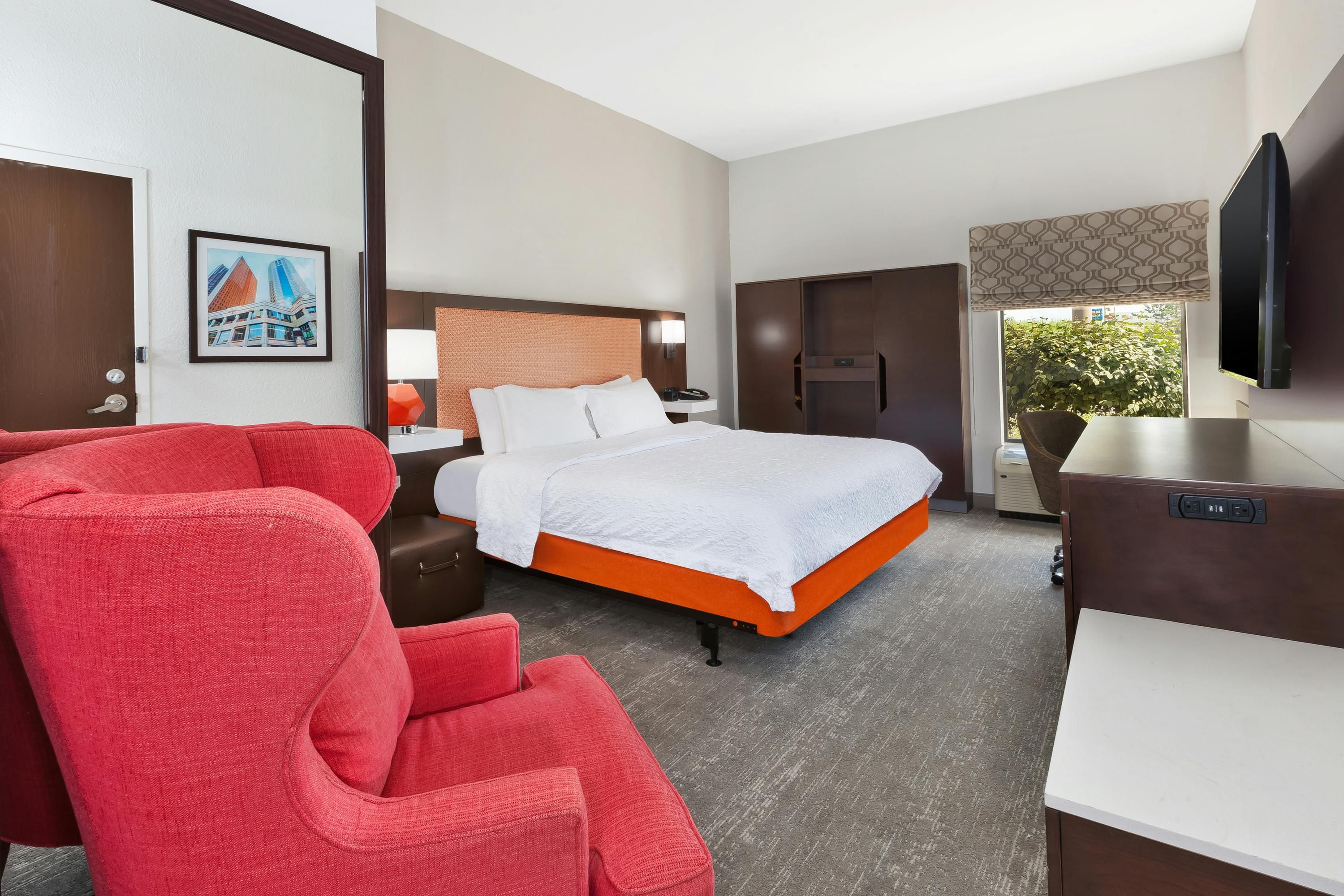 Hampton Inn Columbus/Delaware I-71 North - Sunbury - Schlafzimmer