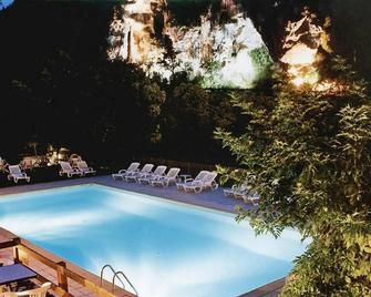 Hôtel Restaurant Les Falaises - בוזי - בריכה