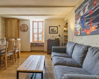 The harbour house - Granville - Huiskamer