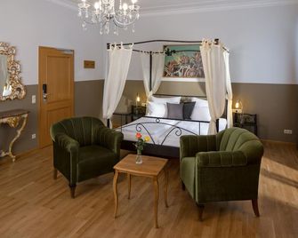 hideauts hotels Der Rosengarten - פוסן - חדר שינה