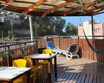 La Casa Del Puerto, Hostal cultural, Cerro Alegre - Valparaíso - Balcón