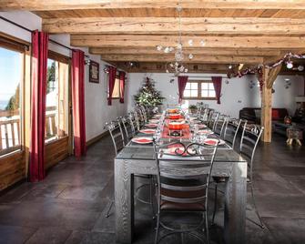Chalet Vers Les Plans - Villard-sur-Doron - Essbereich