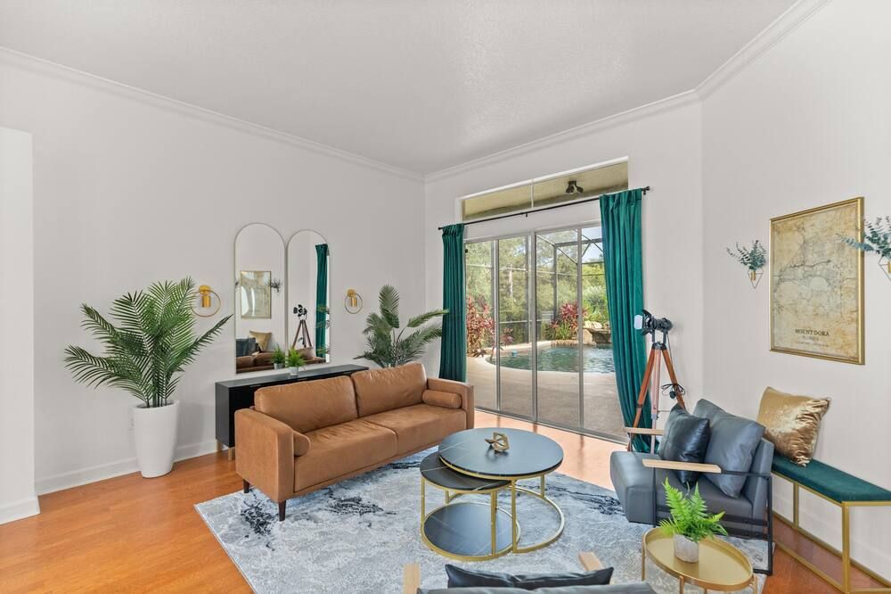 Casa Esmeralda w/ Kg Bd - Heated Pool - Lanai Bonfire - Apopka - Soggiorno