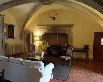 15th century château - Flavigny, family estate - Thenissey - Sala de estar