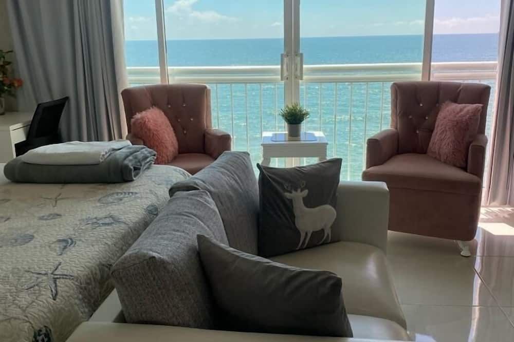 Hermoso Aparta- Estudio Frente Al Mar - سانتو دومينغو - غرفة معيشة