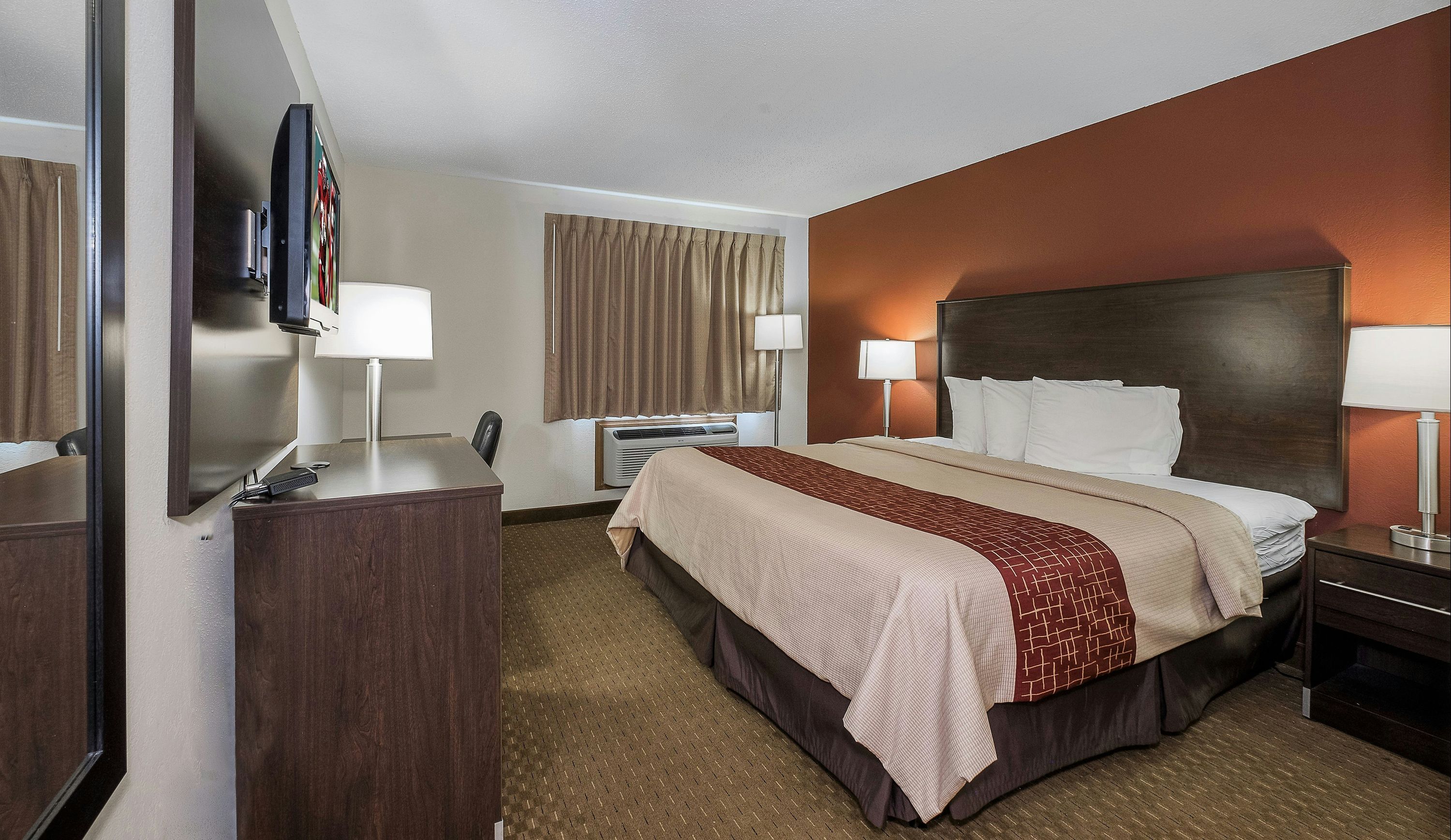 Red Roof Inn Dayton Huber Heights - Huber Heights - Schlafzimmer
