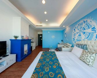 85 Traveler Holiday Service Apartment - Kaohsiung City - Bedroom