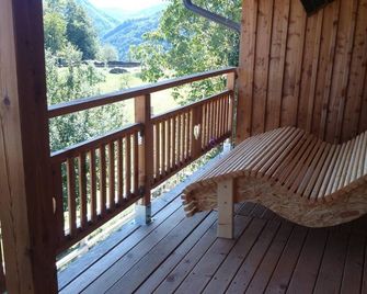 Single room Adlerhorst 3, shower/WC, 1 bedroom - Ferienhof Rabenreith - Grossraming - Balkon