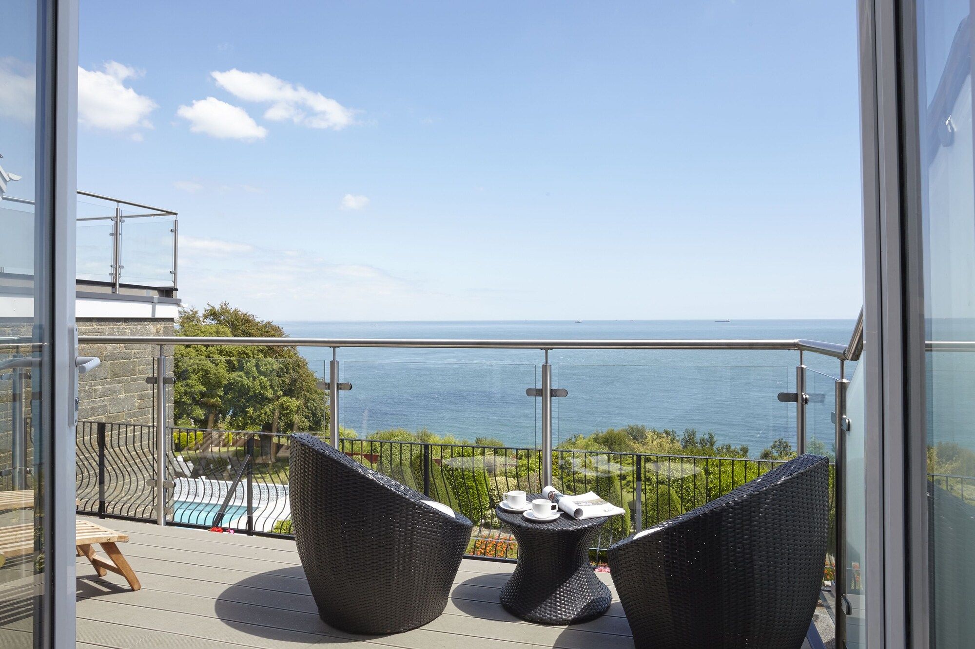 لوكومب هول هوتل - شانكلن - شرفة