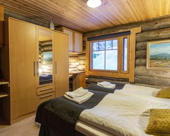 Kuukkeli Log Houses Villa Aurora 'Pupula' - Saariselka - Schlafzimmer