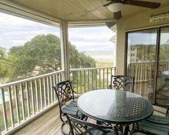 Port O' Call C302 - Iop Island Retreat! Treetop Oceanview! - Isle of Palms - Balcony