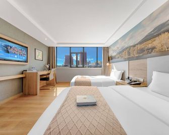 Zhuoao Boutique Hotel (Chongqing Jinkai Avenue Yuanyang Light Rail Station Branch) - Trùng Khánh - Phòng ngủ