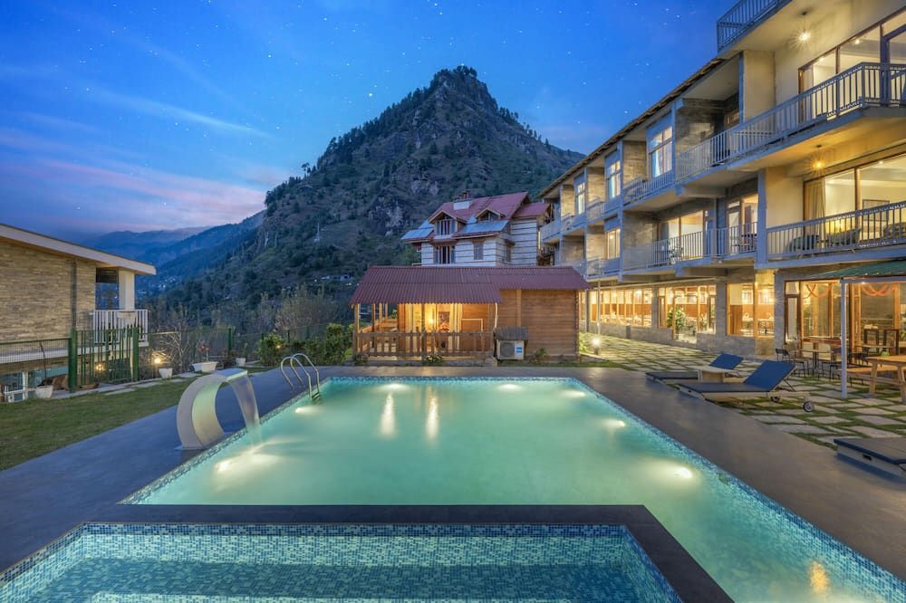 Echor Himalayan Heights Luxe Manali - מאנאלי - בריכה
