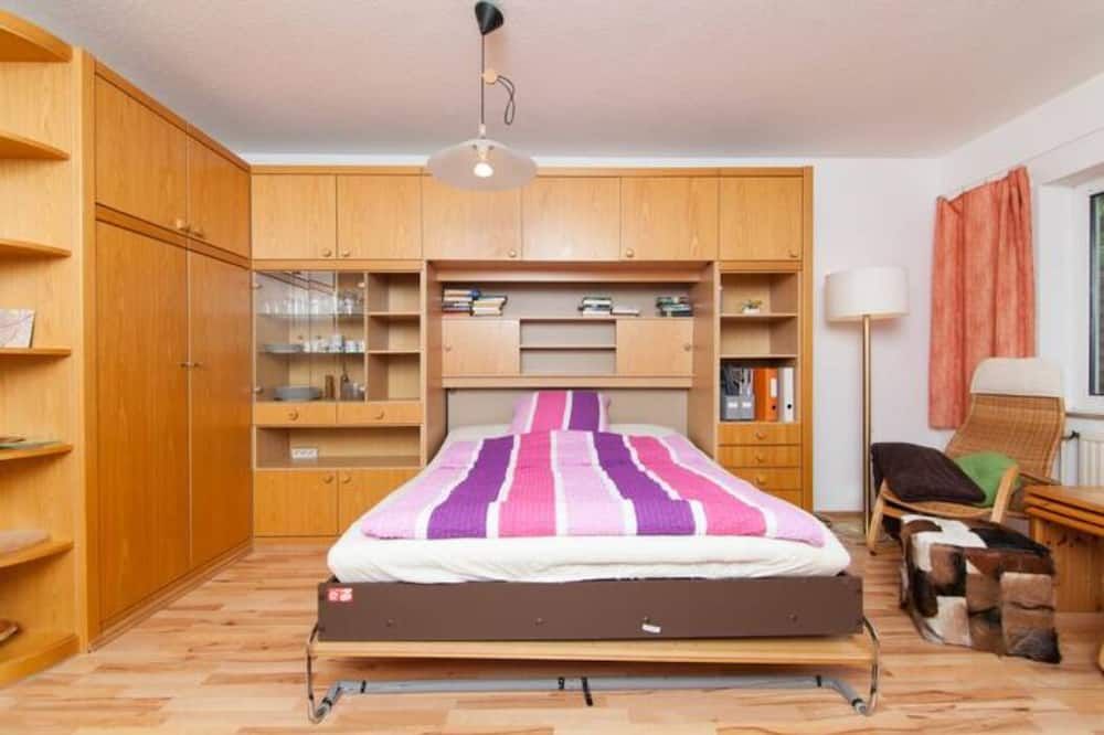 1-room apartment with terrace, garden view in a quiet, central location in Essen - אסן - חדר שינה