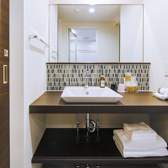 Bathroom view of Hotel M's Est Shijo Karasuma