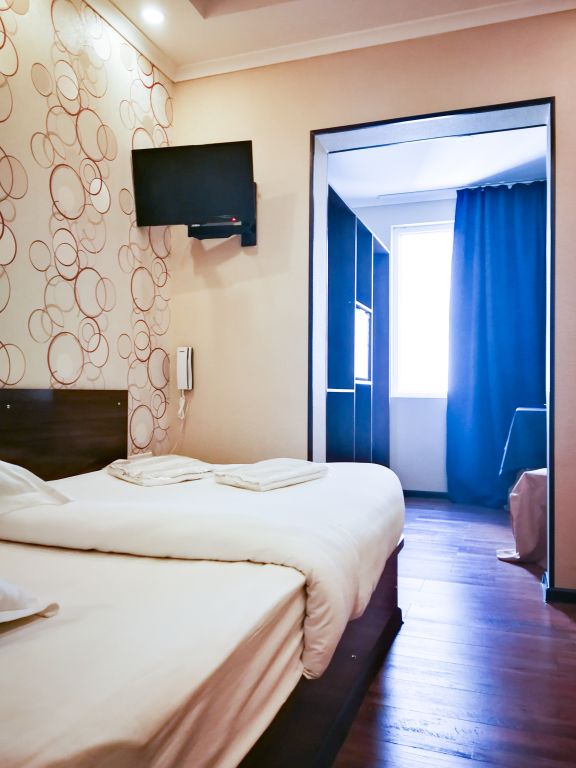 هوتل سالوت - بيشكيك - غرفة نوم