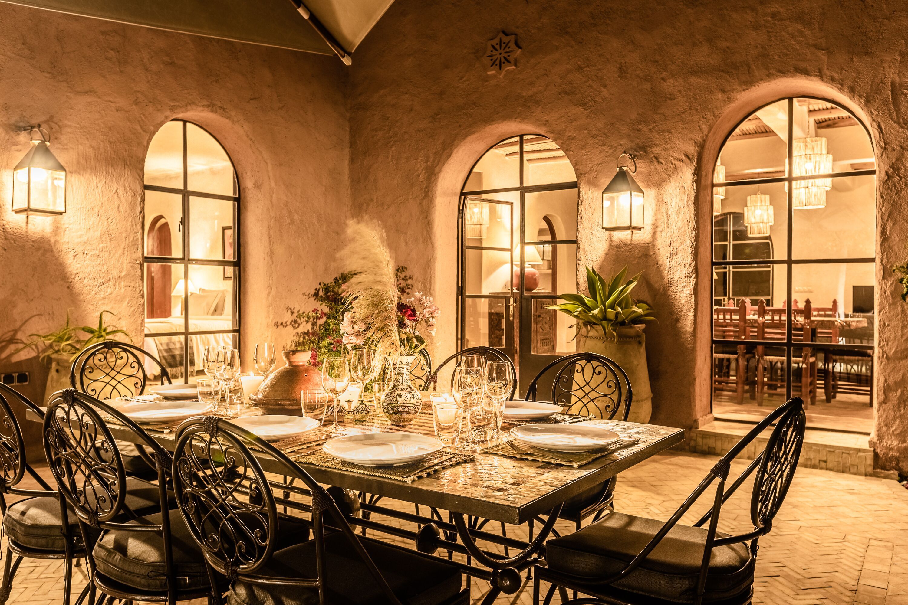 فندق لو جاردان ديه دوار - الصويرة - مطعم