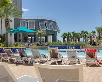 Gorgeous 1-Bed 2-Bath condo with Gulf View! Pools On-Site! Walk To The Beach! - Panama City Beach - Pool