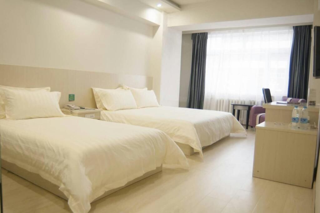 Jinjiang Inn Style Harbin Songhuajiang Bank Daxin Street - Harbin - Bedroom