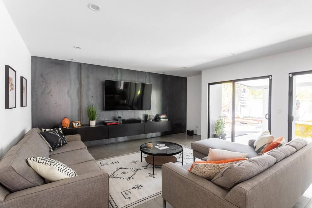 Patina Rosa - Iconic Design Pool and B-Ball Court - פיניקס - סלון