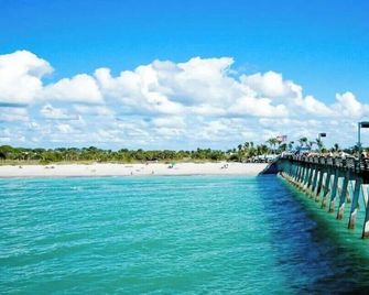 1BR Venice home with private beach access - Golden Beach Haven - Venice - Beach