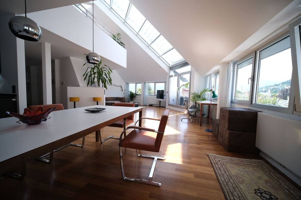 Panorama Penthouse Innsbruck - אינזברוק - חדר אוכל