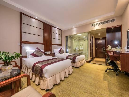 Min Jiang Hotel - פוז'ו - חדר שינה