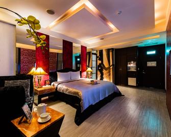 Liti Motel - Taichung - Schlafzimmer