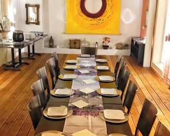 Holiday Apartment '6 & 7' with Open Terrace & Wi-Fi - Burghaslach - Salle à manger