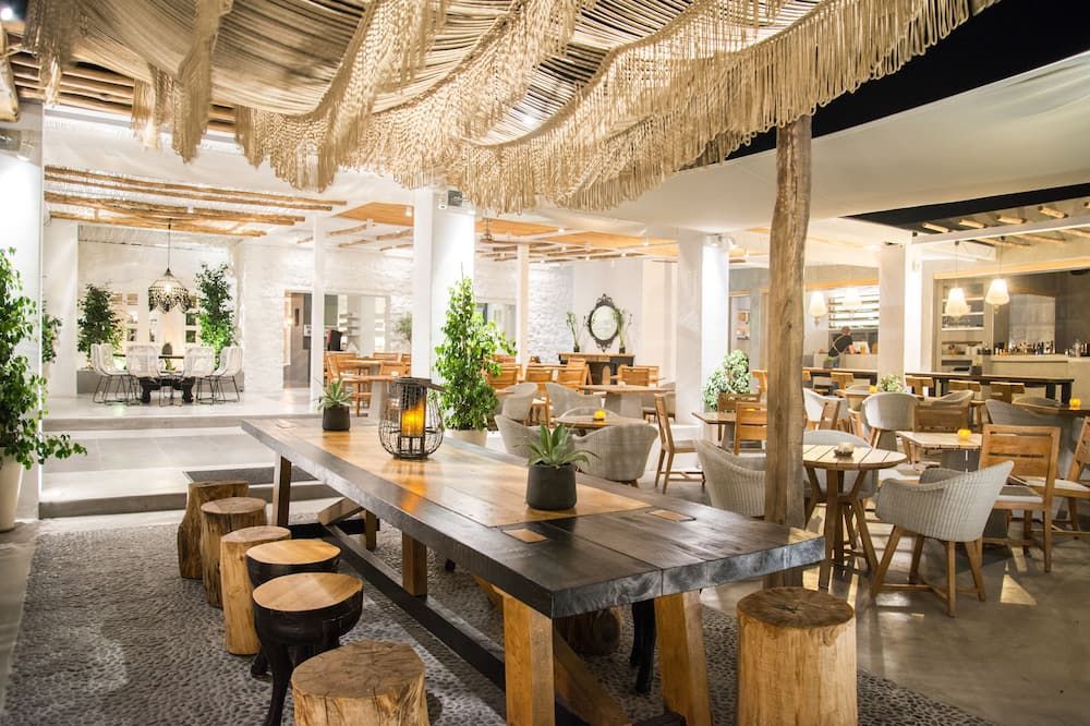 Makris Beach Hotel - קאמארי - מסעדה