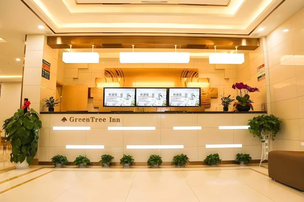 Greentree Inn Nanjing Pukou District Qiaolin Express Hotel - נאנז'ינג - דלפק קבלה