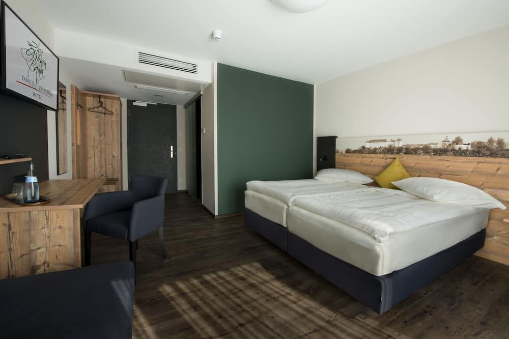 Hotel Zum Grünen Baum - Ellwangen - Спальня