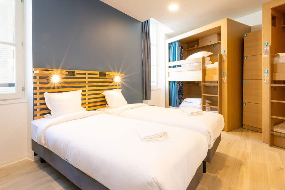 ذا بيوبل - مارسييل - هوستل - مرسيليا - غرفة نوم