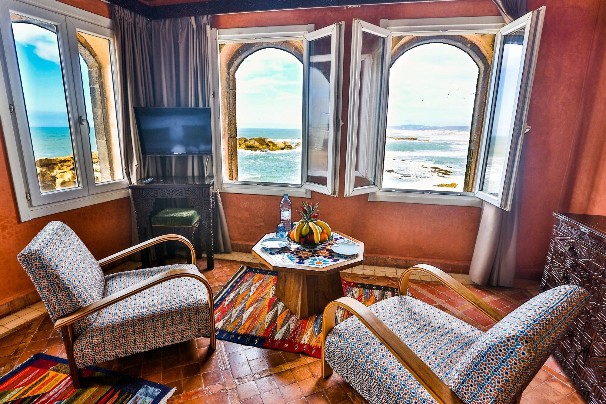 رياض ميمونه - الصويرة - غرفة معيشة