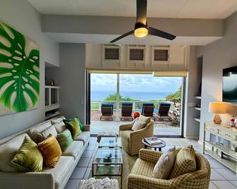La Vallee View II 2 bed/2bath - Kingshill - Living room