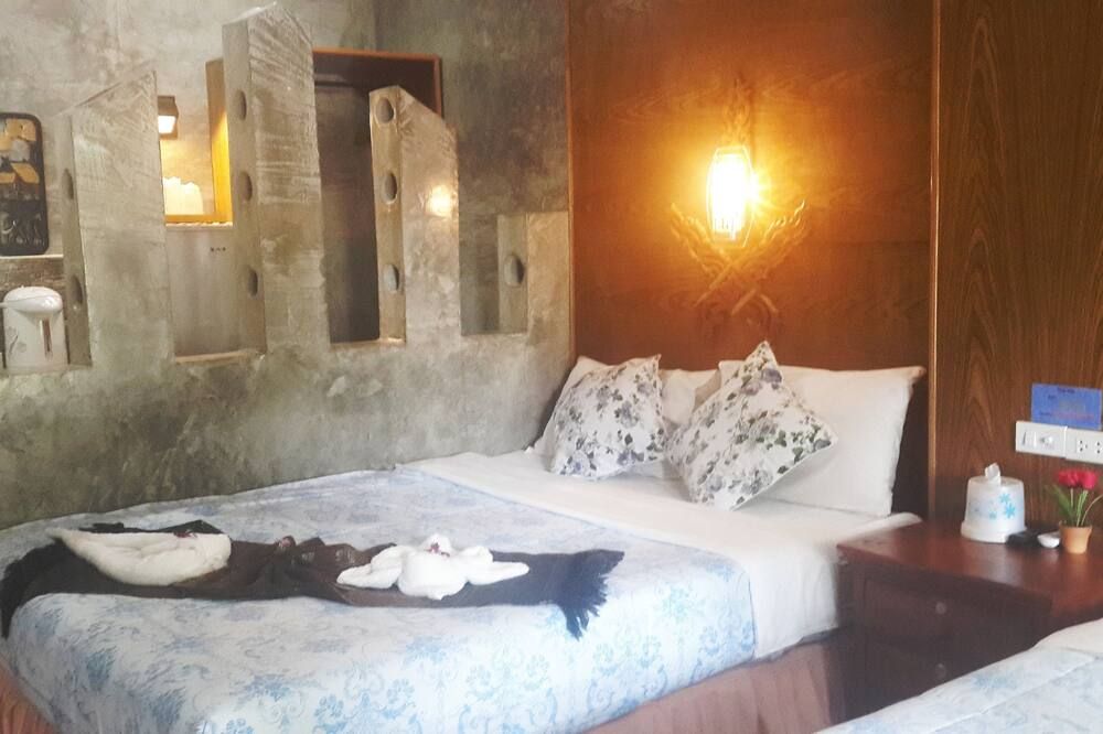 Ruan Mai Naiyang Beach Resort - Sakhu - חדר שינה