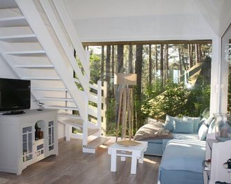 Detached 2-bedroom villa with mezzanine in a pine forest - Very quiet location - Neufchâtel-Hardelot - Salon