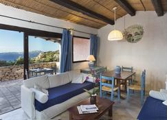 Residence I Cormorani Alti - Baia Sardinia - Living room