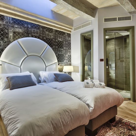 Bedroom view of Palazzo Consiglia - Ik Collection